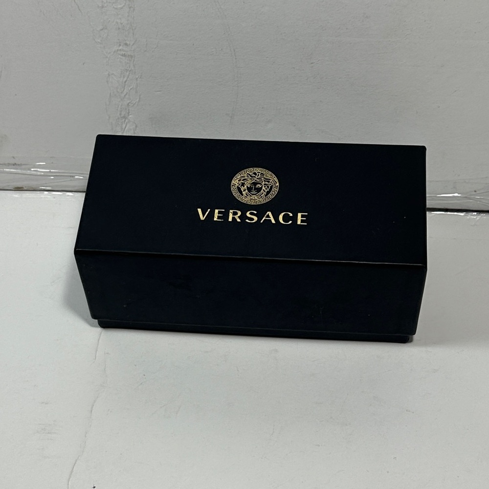 Versace Black Sunglasses Case Gift Box. Case only Glasses NOT included.
